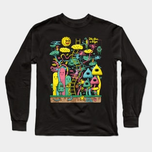 Trippy Friends Long Sleeve T-Shirt